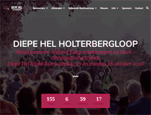 Tablet Screenshot of diepehelholterbergloop.nl
